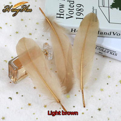 Dabīgas zosu spalvas, 15-20 cm krāsainas gulbja spalvas kāzu ballītei, mājas dekorēšana, amatniecība, rotaslietas, aksesuāri