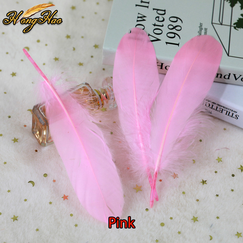 Dabīgas zosu spalvas, 15-20 cm krāsainas gulbja spalvas kāzu ballītei, mājas dekorēšana, amatniecība, rotaslietas, aksesuāri