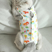 Mājdzīvnieku krekls ar plašu pielietojumu mājdzīvnieku atjaunošanas uzvalks Izturīgs, smalks trikotāžas apģērbs mājdzīvnieku atjaunošanai