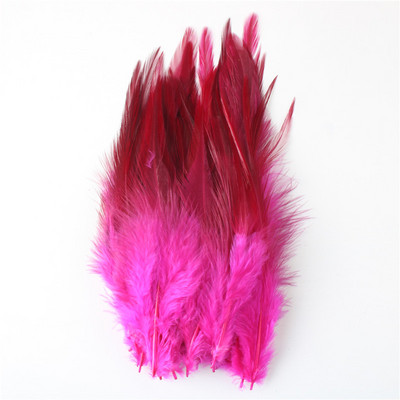 Nagyker 50 db/tétel Kiváló minőségű csirketollak kézműves munkákhoz 4-6 hüvelyk 10-15 cm-es kakastollak tollak ékszerek díszítő tollak