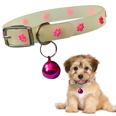 Regulējama LED mājdzīvnieku kaklasiksna, mirdzoša pret pazaudēšanu nakts drošībai, mirdzoša apkakle, mirgojoša kaklarota maziem, vidēji lieliem suņiem, kaķim