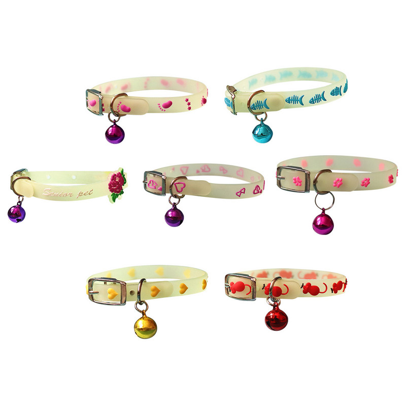 Regulējama LED mājdzīvnieku kaklasiksna, mirdzoša pret pazaudēšanu nakts drošībai, mirdzoša apkakle, mirgojoša kaklarota maziem, vidēji lieliem suņiem, kaķim