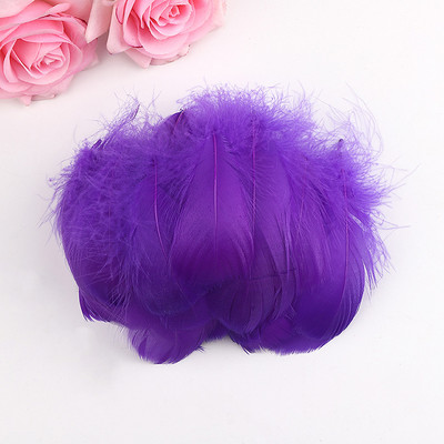 100db 8-12 cm középső úszó libatoll natúr színes toll esküvői buliba ruházat dekoráció barkács kézműves plumas