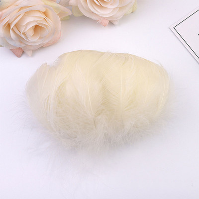 100db 8-12 cm középső úszó libatoll natúr színes toll esküvői buliba ruházat dekoráció barkács kézműves plumas