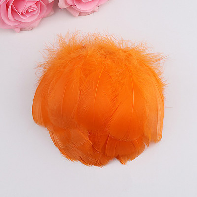 100db 8-12 cm középső úszó libatoll natúr színes toll esküvői buliba ruházat dekoráció barkács kézműves plumas