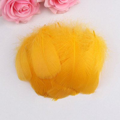 100db 8-12 cm középső úszó libatoll natúr színes toll esküvői buliba ruházat dekoráció barkács kézműves plumas
