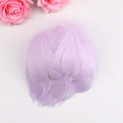 100db 8-12 cm középső úszó libatoll natúr színes toll esküvői buliba ruházat dekoráció barkács kézműves plumas