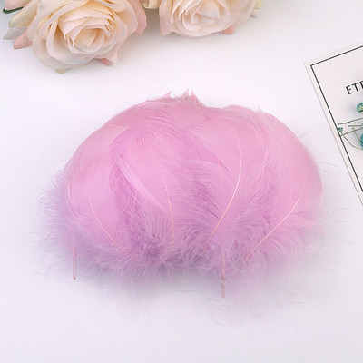 100db 8-12 cm középső úszó libatoll natúr színes toll esküvői buliba ruházat dekoráció barkács kézműves plumas