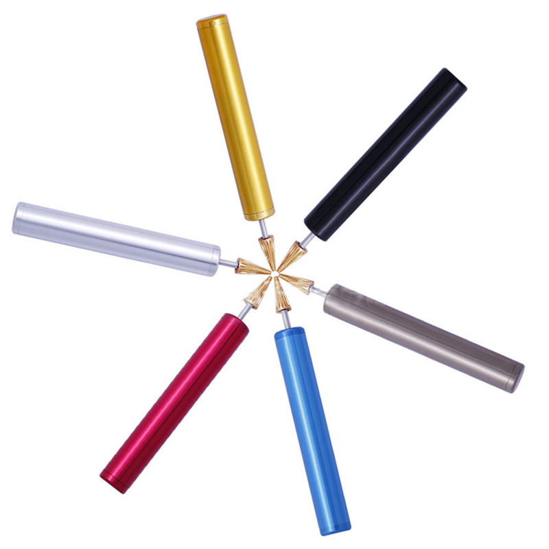 Hordozható bőr kézműves barkács sárgaréz felső szélű festékhenger toll applikátor olajfestmény készítés befejező bőr barkács kézműves olajfestmény