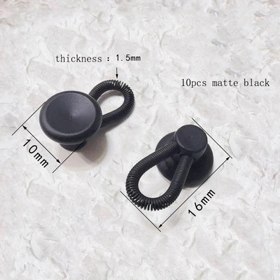 10 kom./Part. Gumb za prilagodbu elastičnog produžetka. Traperice, legure, veleprodajna proljetna kopča. Uradi sam za kožnu torbu za obrtničke prtljage