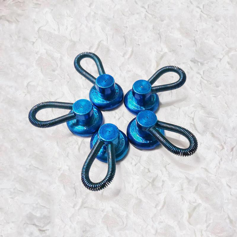 10 kom./Part. Gumb za prilagodbu elastičnog produžetka. Traperice, legure, veleprodajna proljetna kopča. Uradi sam za kožnu torbu za obrtničke prtljage