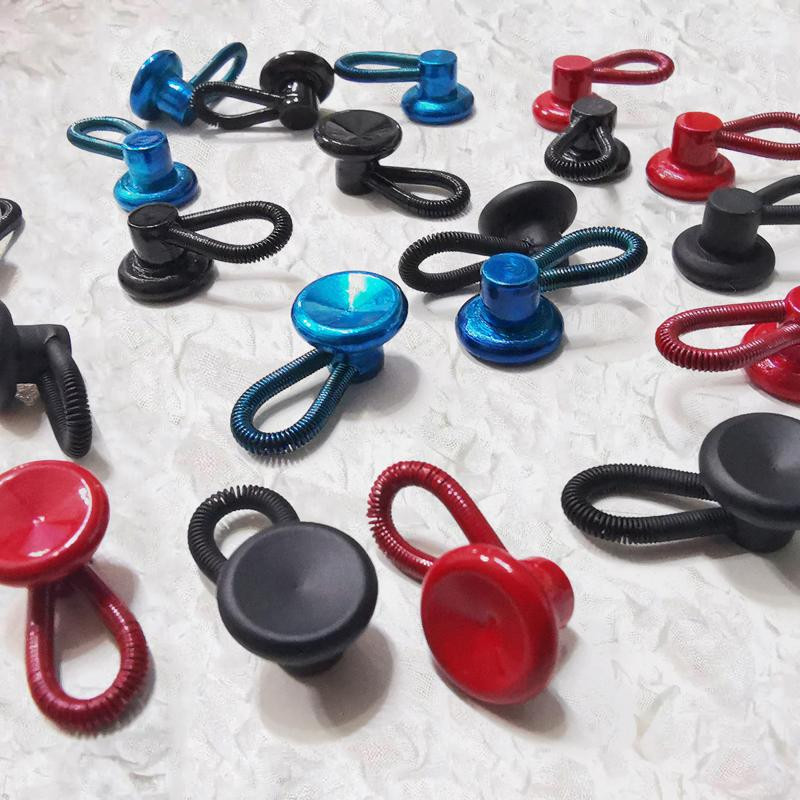 10 kom./Part. Gumb za prilagodbu elastičnog produžetka. Traperice, legure, veleprodajna proljetna kopča. Uradi sam za kožnu torbu za obrtničke prtljage