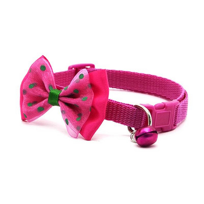 Dorakitten Bow Decor mājdzīvnieku kaklasiksna ar regulējamu punktu dizains jauks zvaniņš suns kakla siksna bantīte kaķēnu kaklasiksna mājdzīvnieku piederumi apģērbu aksesuāri