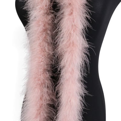 20 grammos Pulyka Marabou Feather Boa Puha Marabou tollas kendő Esküvői Ruha Dekoráció Sál 2 méter/db Plumes Trim