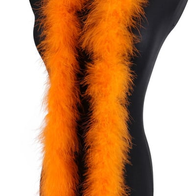 20 grammos Pulyka Marabou Feather Boa Puha Marabou tollas kendő Esküvői Ruha Dekoráció Sál 2 méter/db Plumes Trim