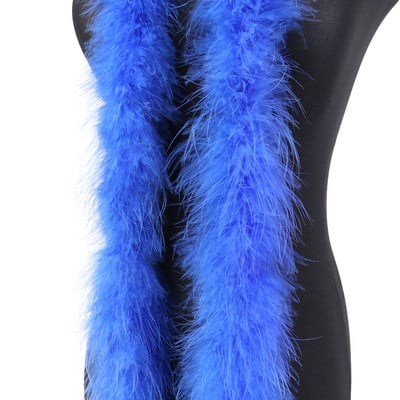 20 grammos Pulyka Marabou Feather Boa Puha Marabou tollas kendő Esküvői Ruha Dekoráció Sál 2 méter/db Plumes Trim