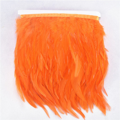 1 metrs seglu fazānu spalvas uz lentes apdares bārkstis spalva apģērbam lentes šūšana, rotājumi kāzu aksesuāri, dekorēšana