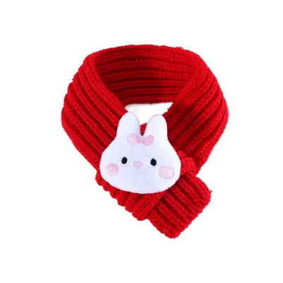 Modes kaķu kakla siksna kucēnu aksesuāri Trikotāžas šalle Mājas lakats Jaunais gads Silts kaķu suns