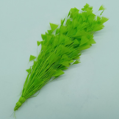 1 ķekars, krāsainas tītara spalvas, ziedi, izgatavoti kāzu centrā, galvassegas rotājumi, rokdarbu aksesuāri 25–30 cm