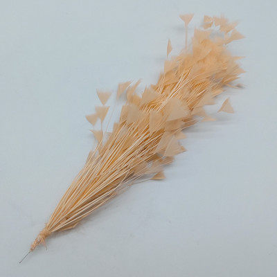 1 ķekars, krāsainas tītara spalvas, ziedi, izgatavoti kāzu centrā, galvassegas rotājumi, rokdarbu aksesuāri 25–30 cm