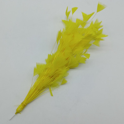 1 ķekars, krāsainas tītara spalvas, ziedi, izgatavoti kāzu centrā, galvassegas rotājumi, rokdarbu aksesuāri 25–30 cm