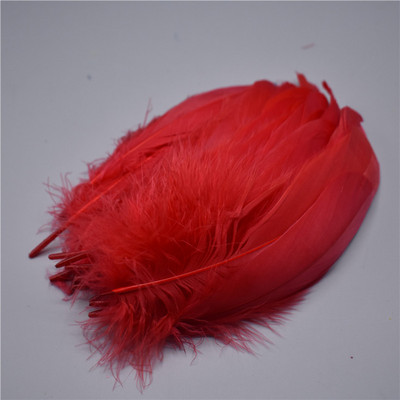 Nature Purple Red Goose Nagoire Feathers for craft plumes 5-7 inch/13-18CM DIY Nakit Odjevni dodaci Vjenčani ukrasi