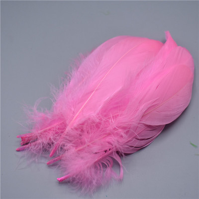 Nature Purple Red Goose Nagoire Feathers for craft plumes 5-7 inch/13-18CM DIY Nakit Odjevni dodaci Vjenčani ukrasi