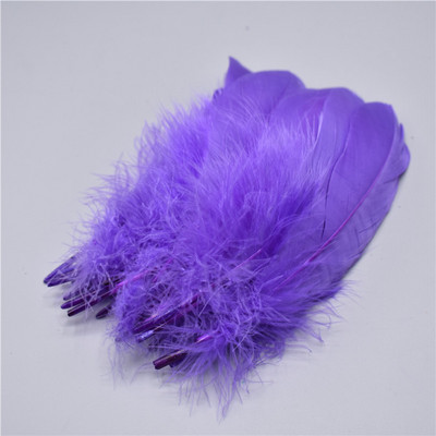Nature Purple Red Goose Nagoire Feathers for craft plumes 5-7 inch/13-18CM DIY Nakit Odjevni dodaci Vjenčani ukrasi