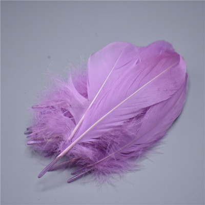 Nature Purple Red Goose Nagoire Feathers for craft plumes 5-7 inch/13-18CM DIY Nakit Odjevni dodaci Vjenčani ukrasi