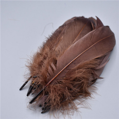 Nature Purple Red Goose Nagoire Feathers for craft plumes 5-7 inch/13-18CM DIY Nakit Odjevni dodaci Vjenčani ukrasi