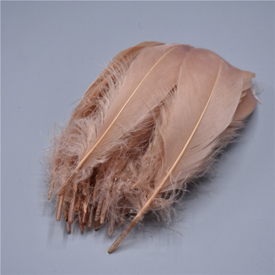 Nature Purple Red Goose Nagoire Feathers for craft plumes 5-7 inch/13-18CM DIY Nakit Odjevni dodaci Vjenčani ukrasi