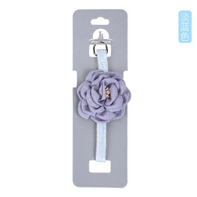 Camellia Romantic ziedu kaķu kaklasiksna kucēns Kaklarota Kaķu aksesuāri Sweet Pet Bow Šalle Jauka kaķēna kakla siksna Yorkie jebkuriem laikapstākļiem