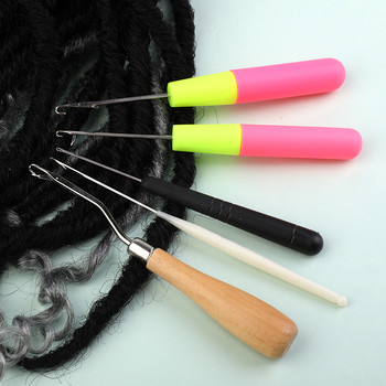 Nonvor Latch Crochet Hook Hair Weave Crochet Needle Wigs Плетене на удължители за коса Стилизиране на килими Инструменти за ремонт Braid Craft