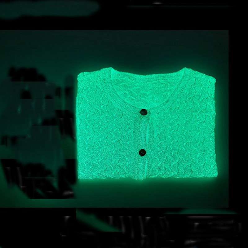 2022 legújabb funkcionális világító fonal, sötétben világító poliészter vaskos fonal, 53 m hosszú gyapjú kötőfonal horgolt pulóver sapkához