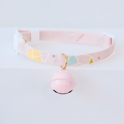 DOUKOU oriģinālais Hellokitty kaķa suņu kaklasiksna, regulējama mīļa mājdzīvnieka kaklasiksna Krizantēmas ķiršu pērļu dobs kulons kaķēnu kucēniem