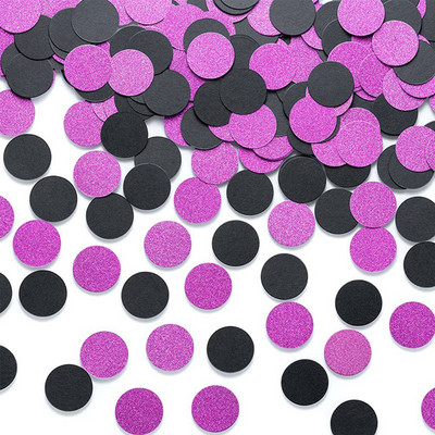 100 gab. Sikspārņu disks Dimanta gredzens raganas cepure zvaigznes mēness konfeti Helovīna dekorācijas, konfeti kāzu ballītes galda mētāšanas papīrs