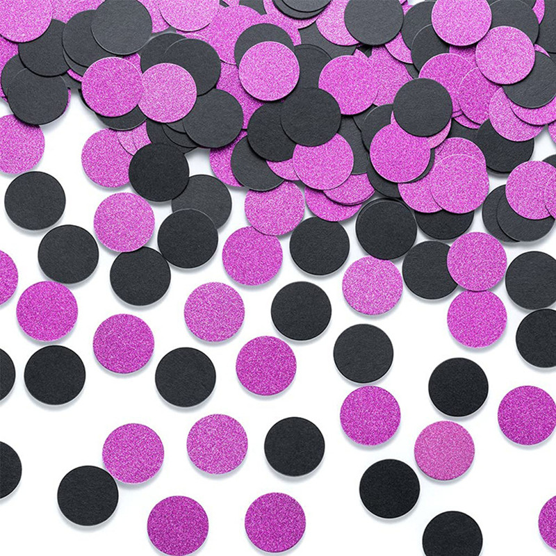 100 gab. Sikspārņu disks Dimanta gredzens raganas cepure zvaigznes mēness konfeti Helovīna dekorācijas, konfeti kāzu ballītes galda mētāšanas papīrs