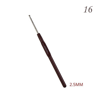 1/16 gab. Plastmasas rokturis Tamboradatas Rokturis Adāmadatas Komplekts Tamborējumi Adījumi Piespraudes DIY Amatniecības šūšanas rīks 0.5mm-2.5mm