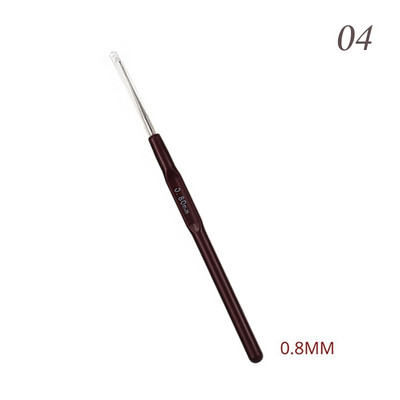 1/16 gab. Plastmasas rokturis Tamboradatas Rokturis Adāmadatas Komplekts Tamborējumi Adījumi Piespraudes DIY Amatniecības šūšanas rīks 0.5mm-2.5mm