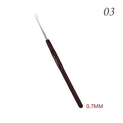 1/16 gab. Plastmasas rokturis Tamboradatas Rokturis Adāmadatas Komplekts Tamborējumi Adījumi Piespraudes DIY Amatniecības šūšanas rīks 0.5mm-2.5mm