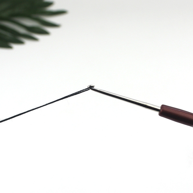 1/16 gab. Plastmasas rokturis Tamboradatas Rokturis Adāmadatas Komplekts Tamborējumi Adījumi Piespraudes DIY Amatniecības šūšanas rīks 0.5mm-2.5mm