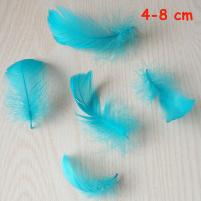 20 vnt. 11 rūšių dangaus mėlynumo fazano uodega vištienos plunksnos žąsies gaidžio slyvos, skirtos „pasidaryk pats“ amatams, galvos apdangalo dekoravimui stručio plunksna