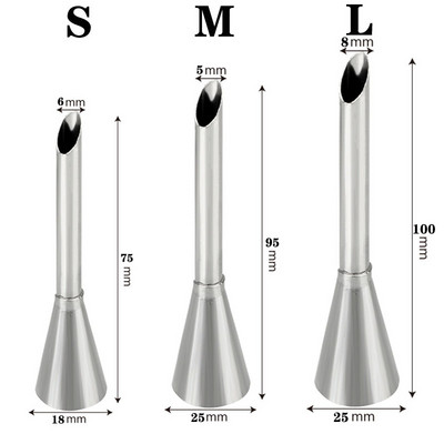 „Pasidaryk pats“ daugkartinio naudojimo sluoksniuotos pyrago glazūros vamzdelių antgalis Silikoninis konditerijos maišelis Kremas keksiukų sviestinis vamzdelis Purkštukas Dekoras Kepimo maišeliai Virtuvės įrankiai