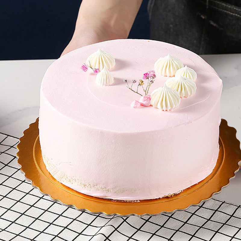 3/5 db Arany tortatábla eldobható desszerttálca tortalap karton esküvői születésnapi bulihoz Sütési kellékek Tortaeszközök