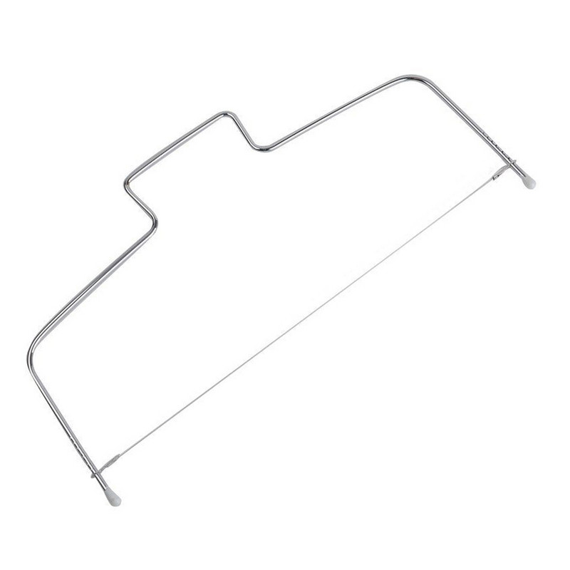 Regulējams nerūsējošā tērauda stiepļu kūku griezējs picas mīklas griezējs virtuves cepšanas rīks FBE2