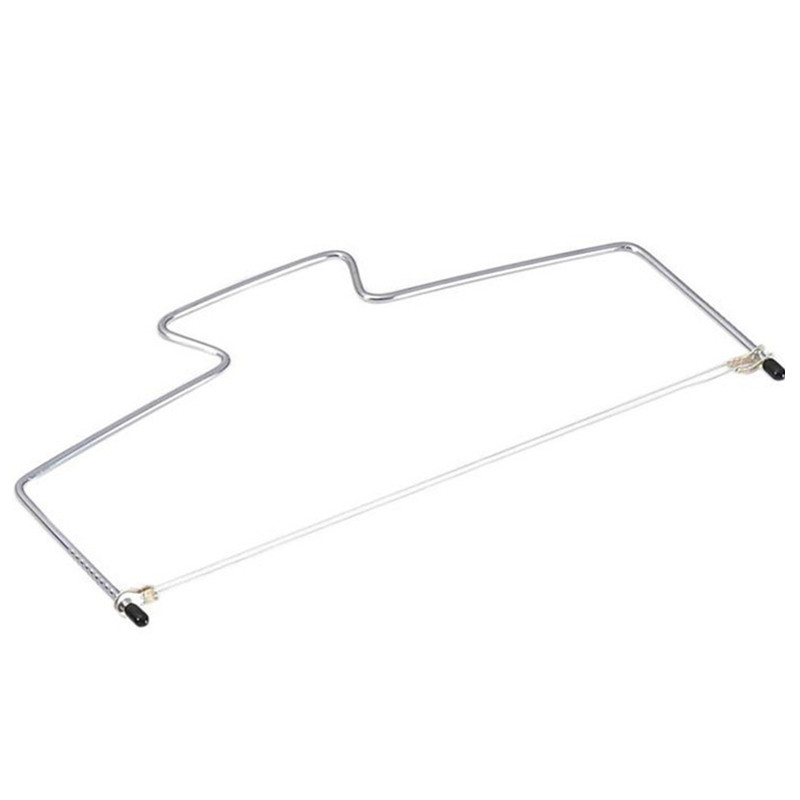 Regulējams nerūsējošā tērauda stiepļu kūku griezējs picas mīklas griezējs virtuves cepšanas rīks FBE2