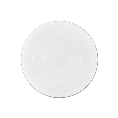 14 cm mini DIY kūkas rotācijas galds no plastmasas Fondant cepumu grozāmā rotējošā platforma, apaļa cepumu statīvs, rotējošs virtuves instruments