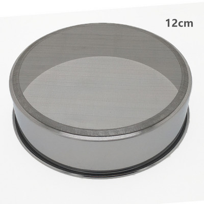 Nerūdijančio plieno 40 tinklelio dugno tinklelio miltų sietelis sutirštintas ryžių sietelis 10cm ~ 21cm miltų sietelis virtuvės kepimo sieto įtaisas