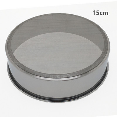 Nerūdijančio plieno 40 tinklelio dugno tinklelio miltų sietelis sutirštintas ryžių sietelis 10cm ~ 21cm miltų sietelis virtuvės kepimo sieto įtaisas