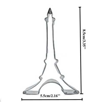 1vnt metalinė širdies pjaustyklė desertų bokšto formos karalienės ir karaliaus karūnos sausainių formelės tortų dekoravimo įrankiai duonos forma